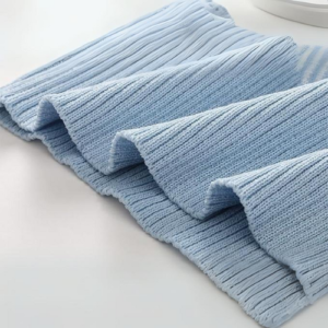 ICW Women's Knit-Rib Acrylic Stretchable Stripe Casual Crop Top T-Shirt for Girls (One Size Bust 32-36 Inch) - Image 3