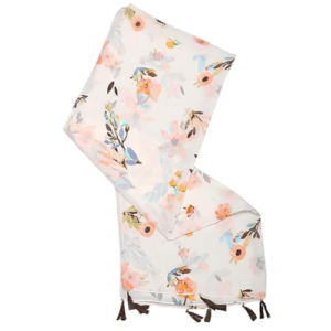 ICW Women's Printed Tassels Soft Georgette Scarf Stoles Shawl For Girls - Image 7