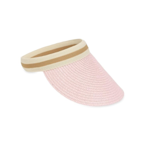 ICW Women Straw Sun Visor Hat Wide Brim Summer UV Protection Beach Cap Foldable Packable Korean Style for Girls - Image 3