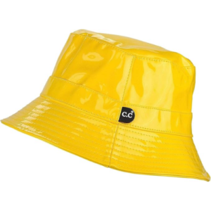 ICW Women Foldable Adjustable Waterproof Shiny Monsoon Rainy Fisherman Bucket Hat Cap (RANDOM COLOUR) - Image 3