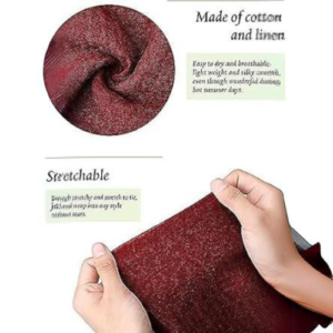 ICW Women's Printed Tassels Soft Georgette Scarf Stoles Shawl For Girls - Image 4