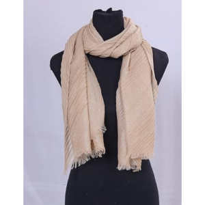 ICW GIRLS PLEATED WRINKLE LARGE SCARVES STOLES SHAWL WRAP HEAD SCARF DUPATTA - Image 5